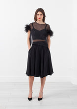Load image into Gallery viewer, Organza Feather Top
